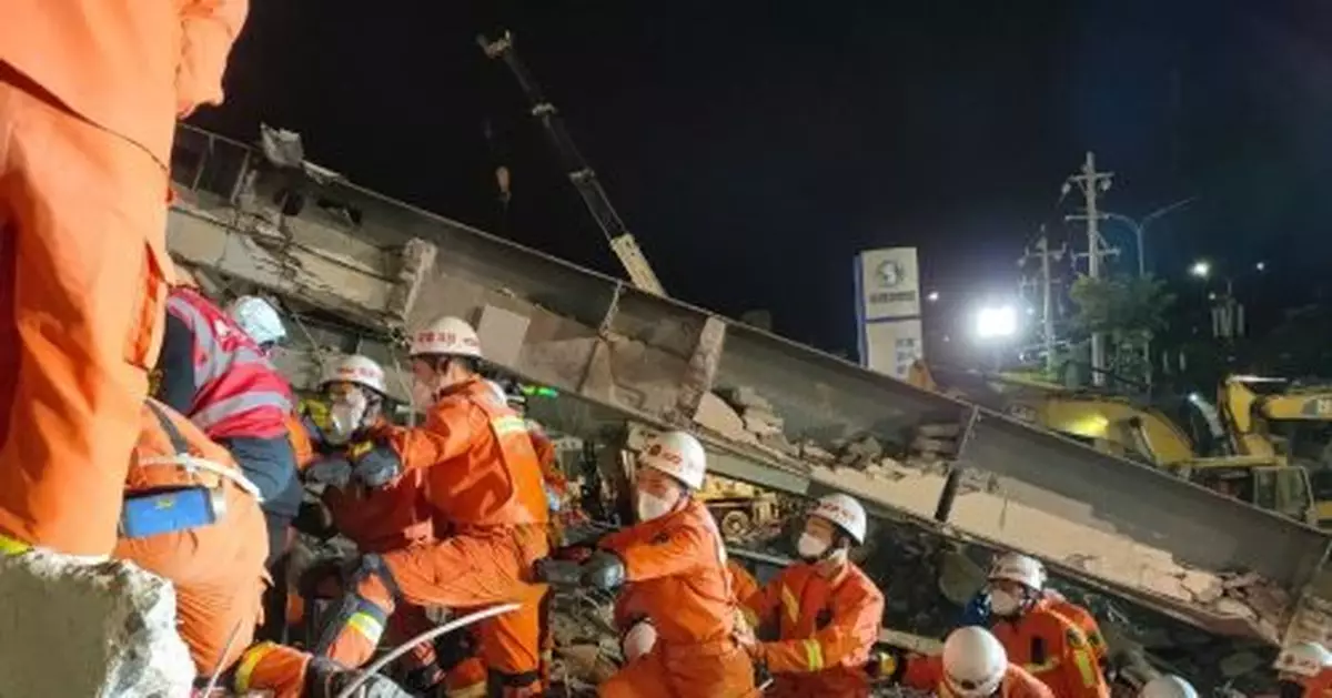 泉州隔離酒店坍塌已致26人遇難 仍有3人被困