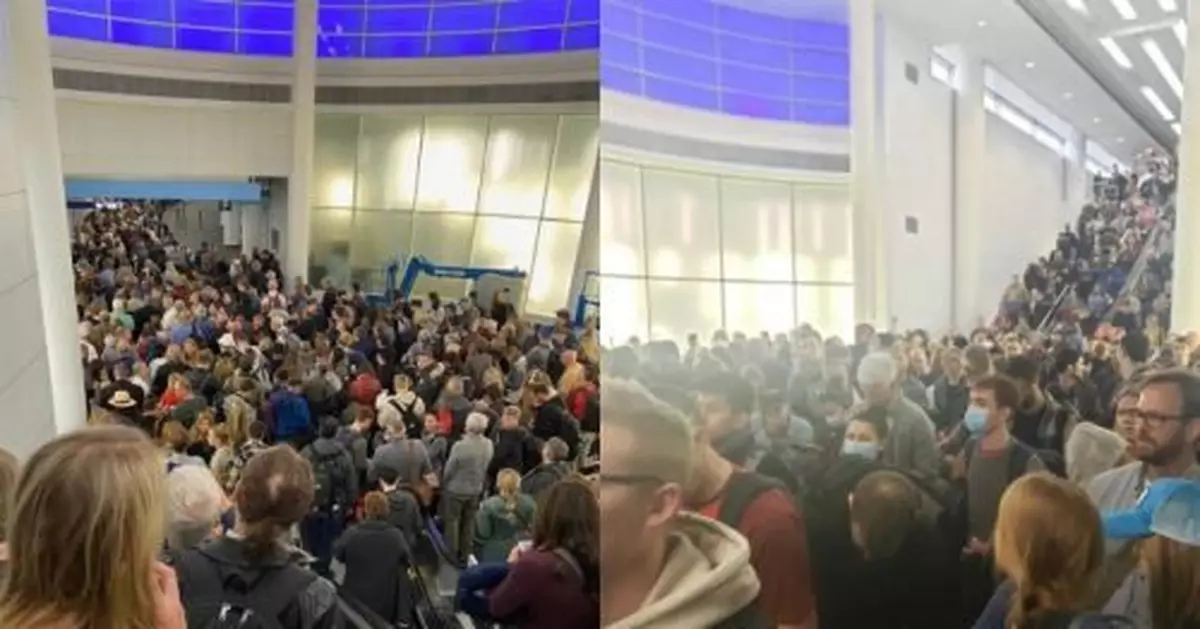 美國機場人人人人人……現場這個細節令人害怕