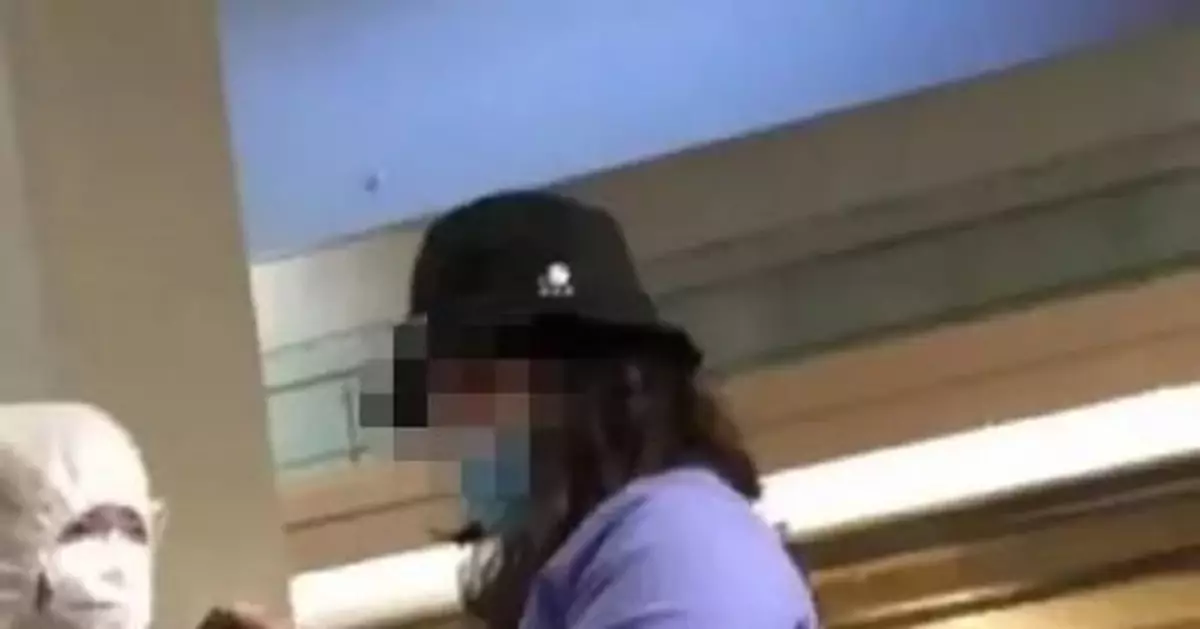 「女子回國拒隔離辱罵防疫人員」 目擊者講經過