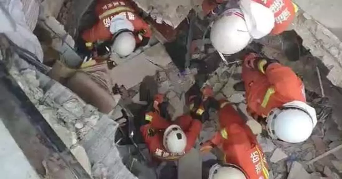 泉州坍塌酒店現場救出受困人員51人，仍有20人被困