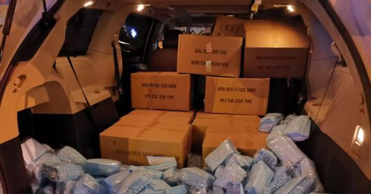 從湖北倒賣15萬隻偽劣口罩涉案40餘萬元 刑拘！