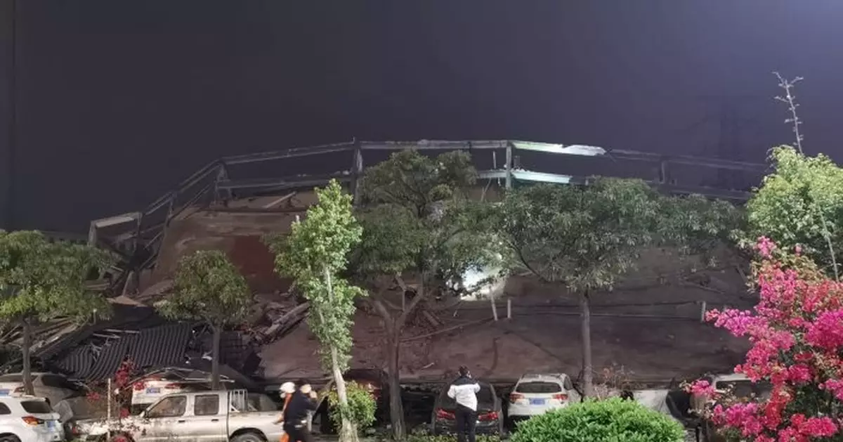 福建泉州一新冠隔離賓館倒塌 70人被困28人獲救