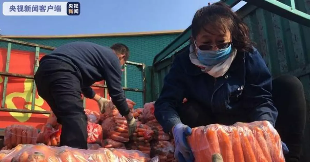 共戰疫情！遼寧60噸「愛心果蔬」發往武漢