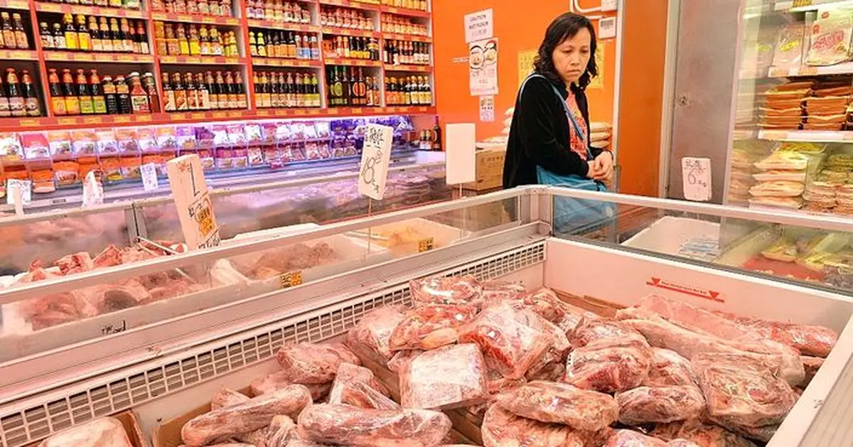 新冠疫襲下空運量大減 凍肉供應恐受牽連