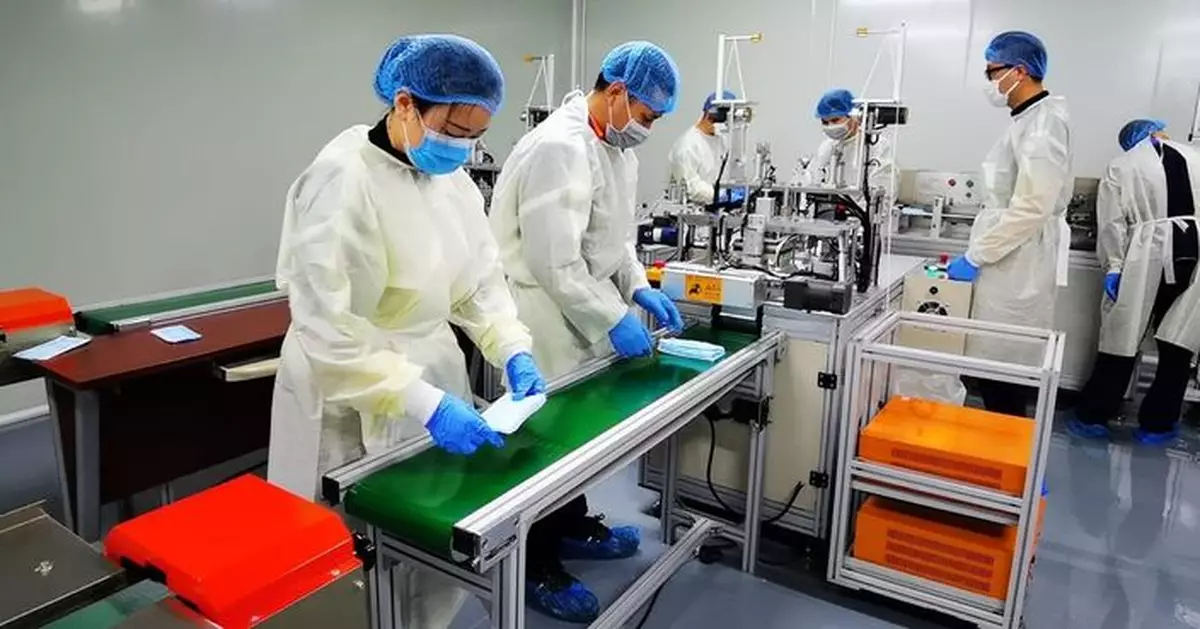 5條本地口罩生產綫獲批資助 料月產達775萬個