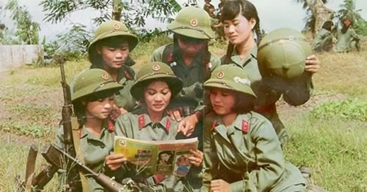 對越自衛反擊戰：活捉6個裸體越南女兵（圖）