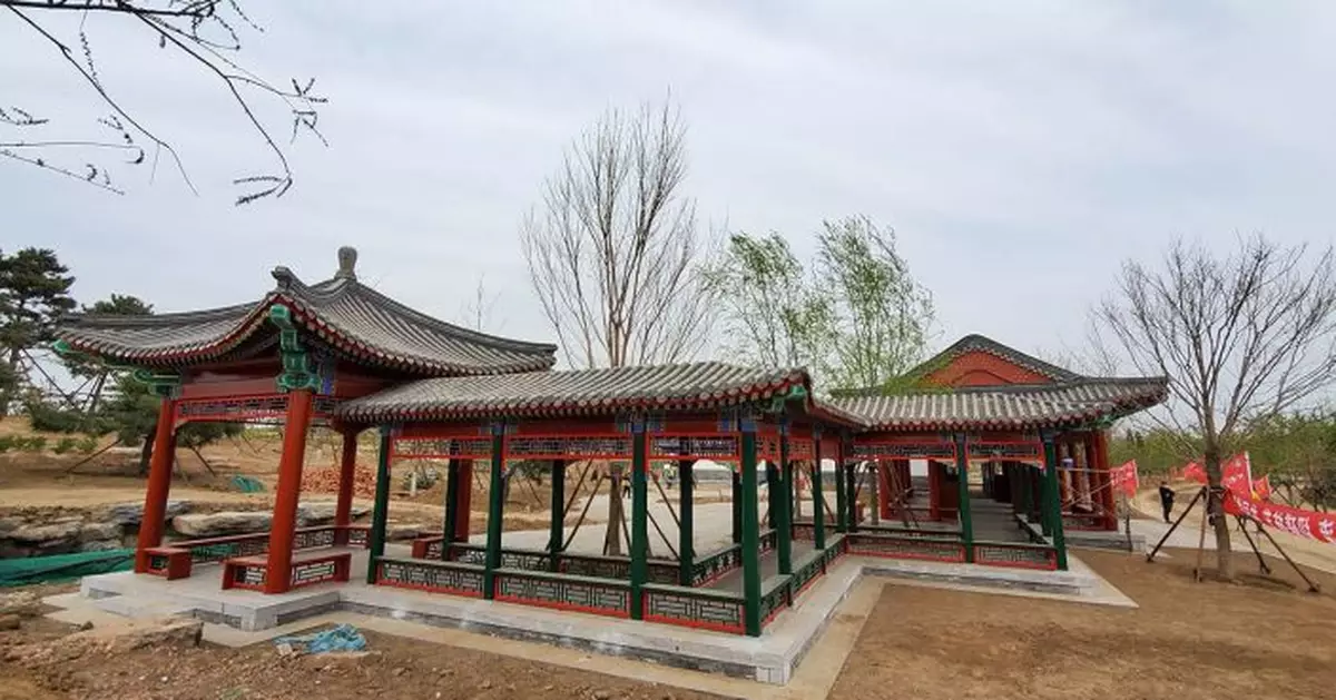 北京城市副中心最大公園現雛形 預計今年十一前開園