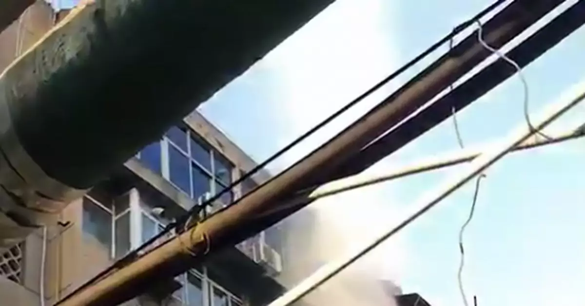 西安一多層小區疑發生天然氣巨響閃爆 有人員受傷