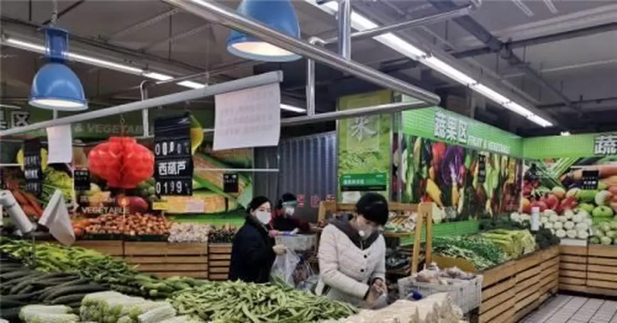 4月份蔬菜水果價格下降 豬肉上漲96.9%