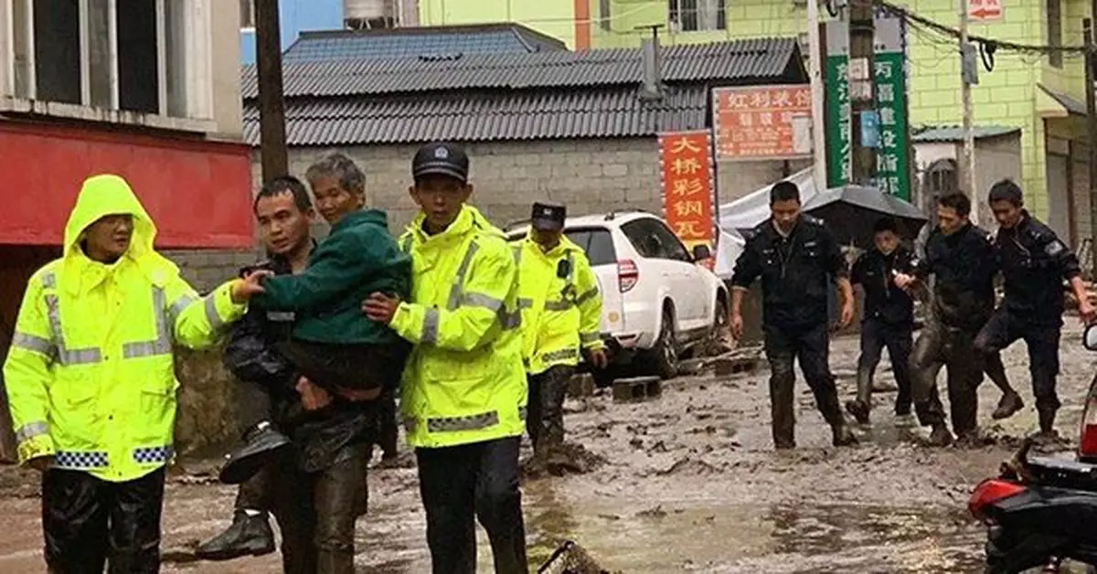 雲南貢山縣暴雨致1人死亡4人失蹤 受災人口5300餘人