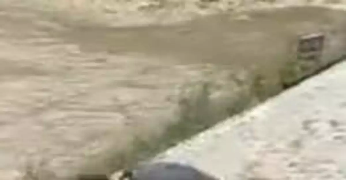 湖北一水庫泄洪 多人下河撈魚被沖走已致1死1失蹤