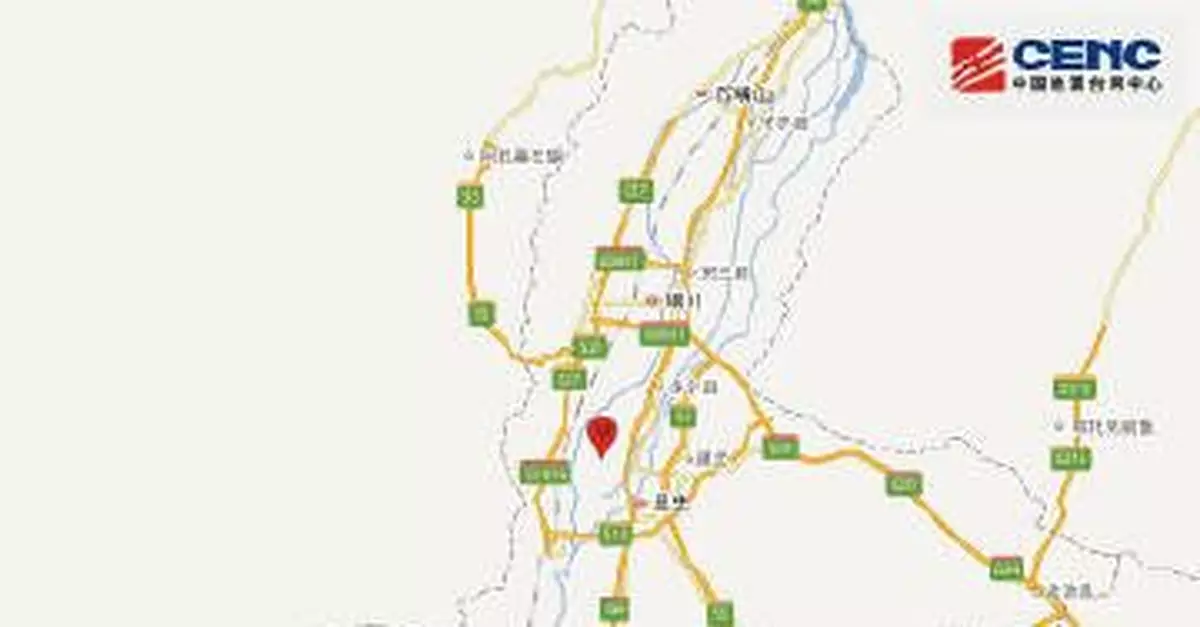 寧夏青銅峽市發生3.3級地震 震源深度18千米