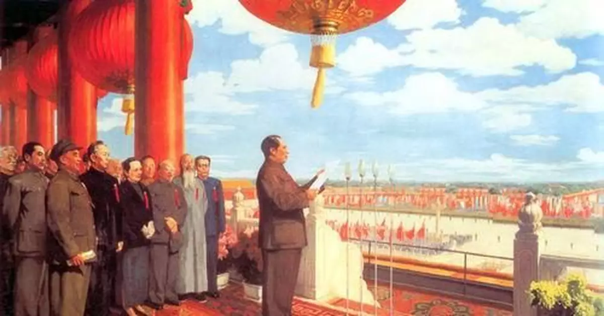 《開國大典》油畫曾四次修改 哪些人被刪去