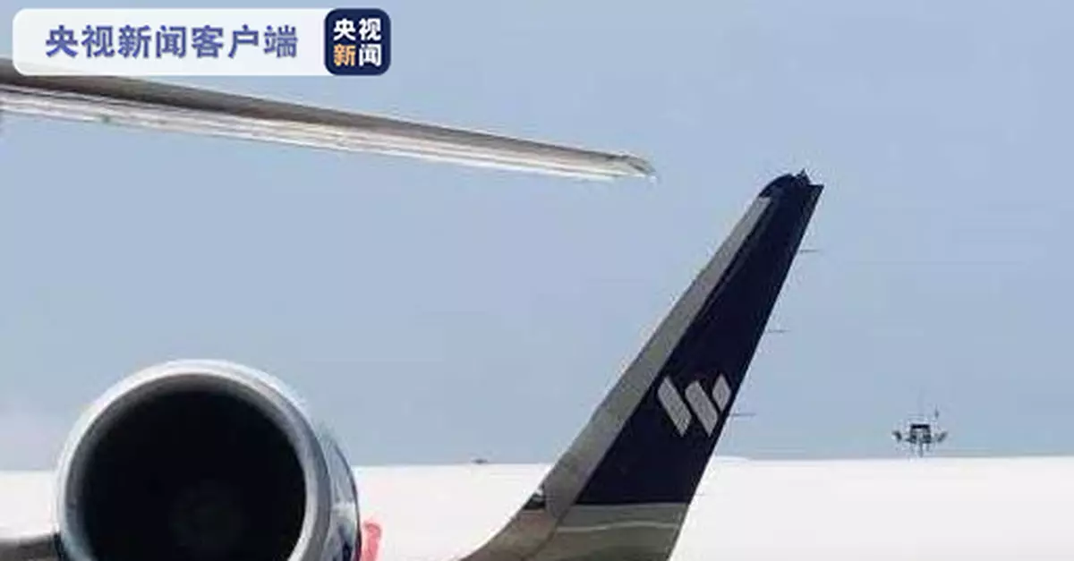 重慶機場兩客機停機坪內發生剮蹭 無人員受傷