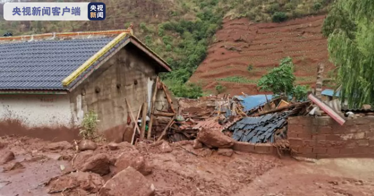 四川西昌安哈鎮昨夜突發泥石流 308人及時撤離避險