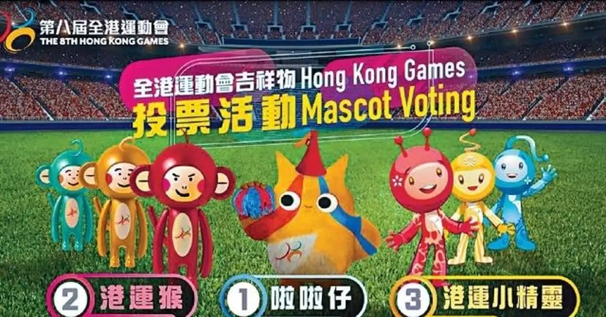 Executive日記——18區運動員選拔九月開始喇!  港運會吉祥物 網上等你投票