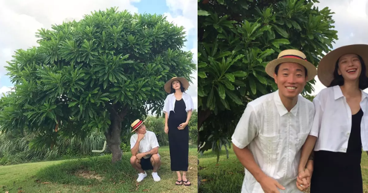Gary老婆分享懷孕期「蜜月照」甜美外形獲網友盛讚