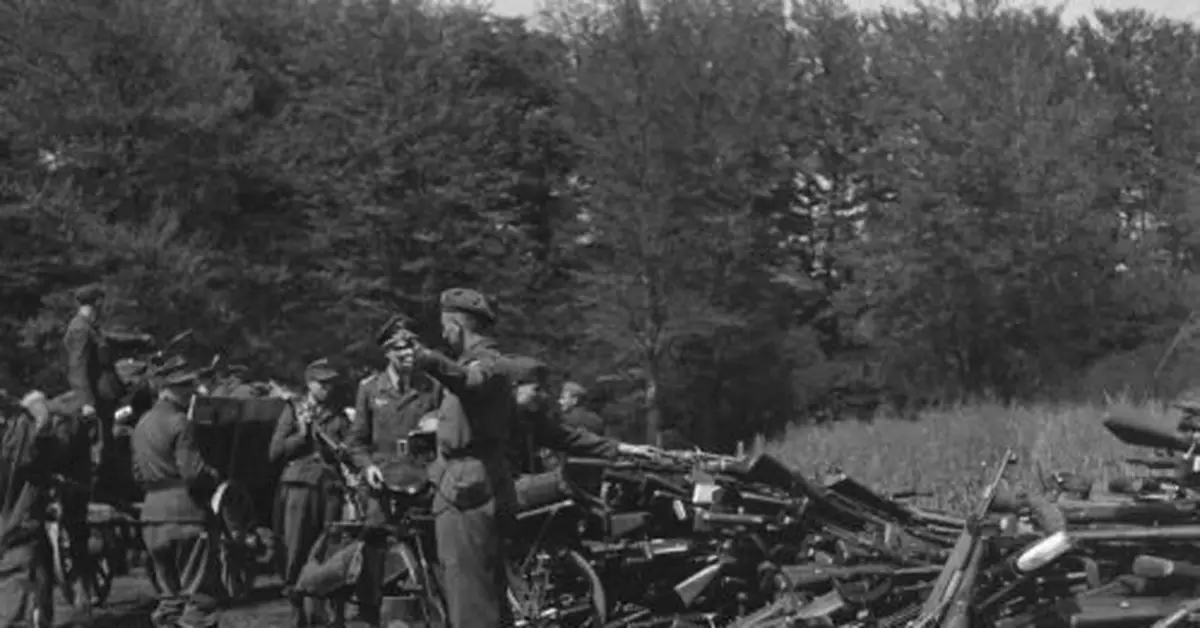 德軍向英軍投降