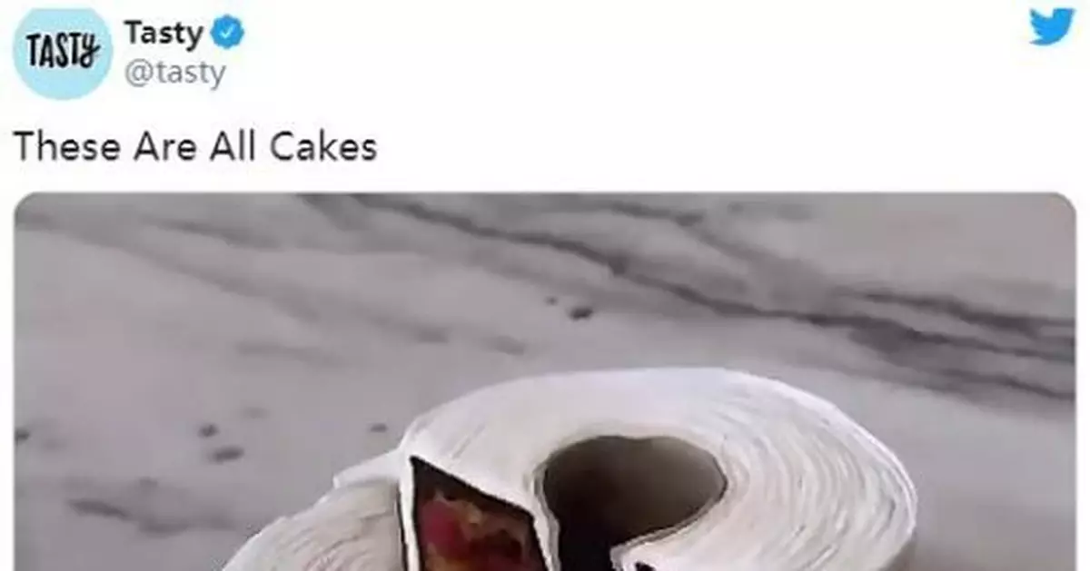 萬物皆是蛋糕!土耳其甜點師手藝超群 以假亂真