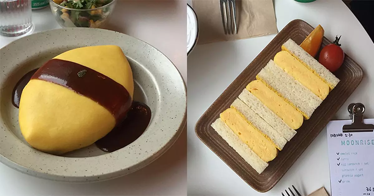 要訂位先食到！ 合井洞精緻蛋包飯十足十模型一樣