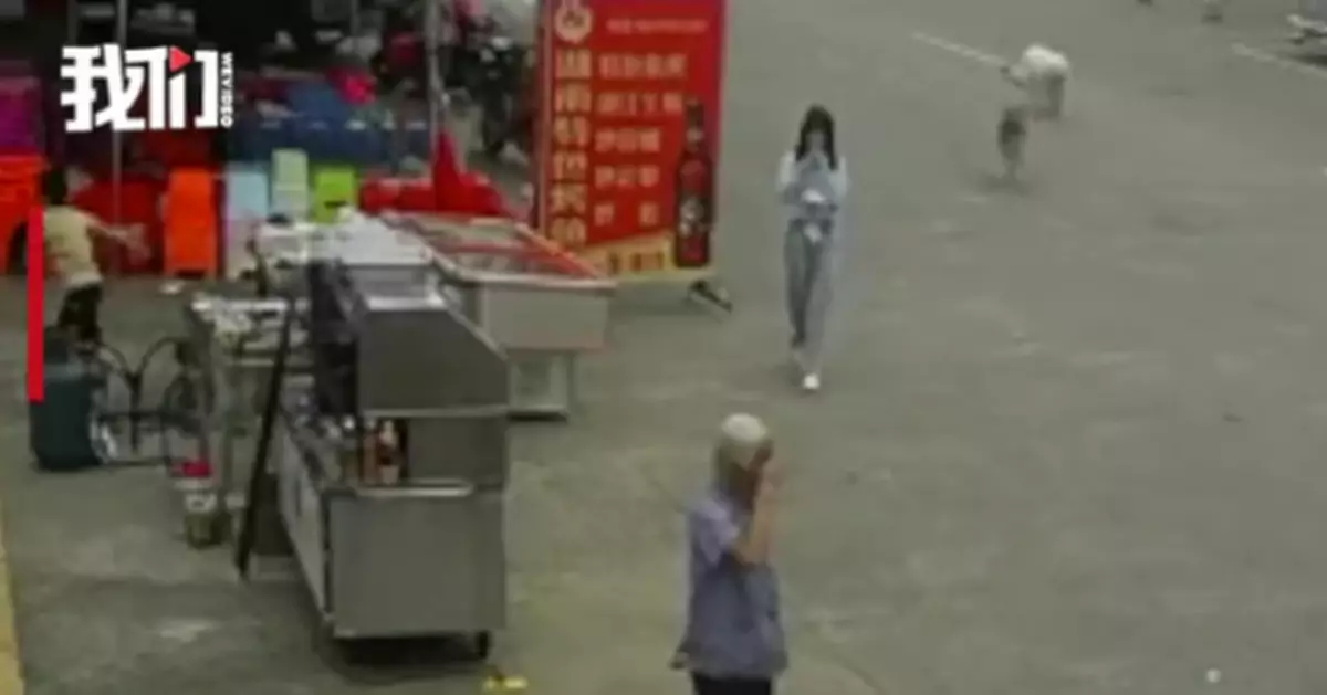 老人被狗繩絆倒身亡 媒體：女孩刑責或免 民責難逃