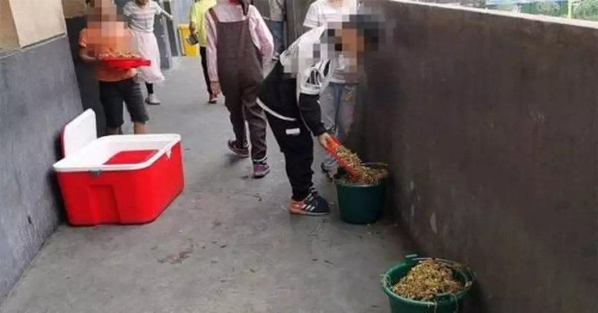 安徽阜陽「學生倒掉營養餐」：兩名公職人員被停職
