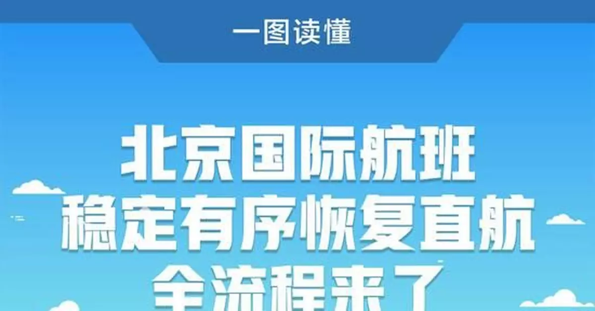 國際航班直飛北京,入境乘客要經過哪幾步?一圖讀懂