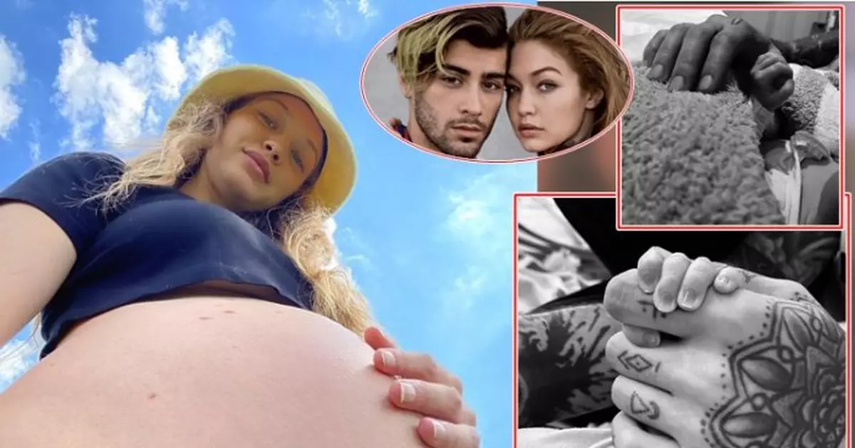 超模Gigi Hadid生咗嘞  Zayn拖住B女手手超開心