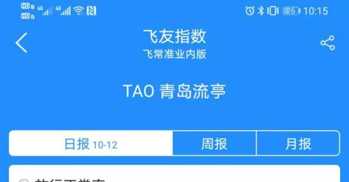 13日，青島流亭機場進出港航班已取消110架次