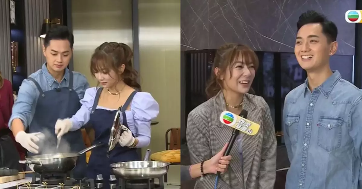 婚禮後火速復工 鄭俊弘何雁詩夫妻檔上煮食節目
