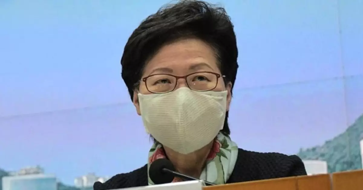 林鄭指不考慮強制全民檢測 形容無助遏止疫情
