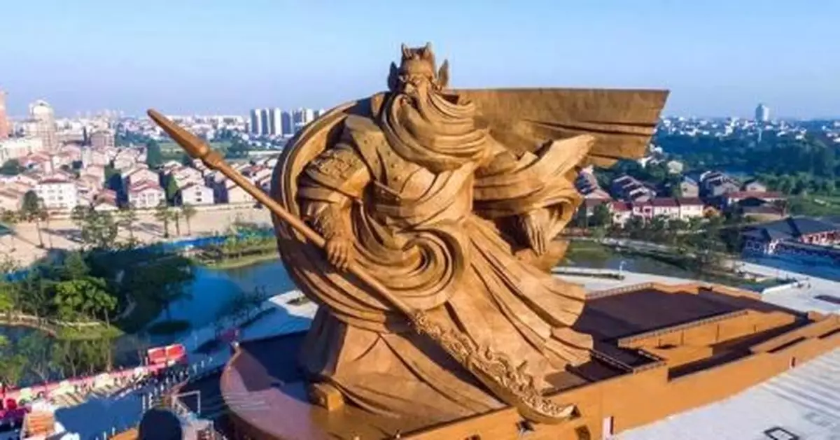 花1.7億造關公像，荊州表態