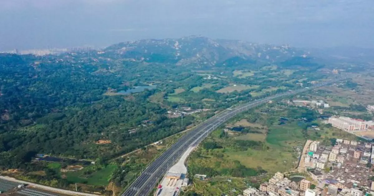 汕頭對接大灣區通道汕揭高速東段通車