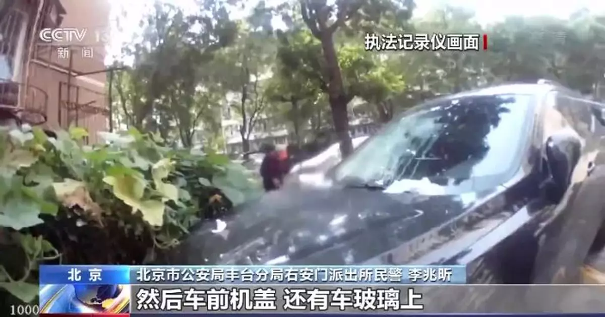 深夜「空投」餐盒砸壞他人車輛 北京一男子被刑拘