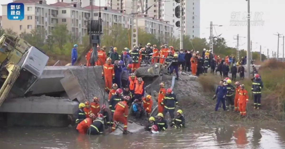 天津鐵路橋坍塌致7死 專家稱橋枕更換一般不會致坍塌