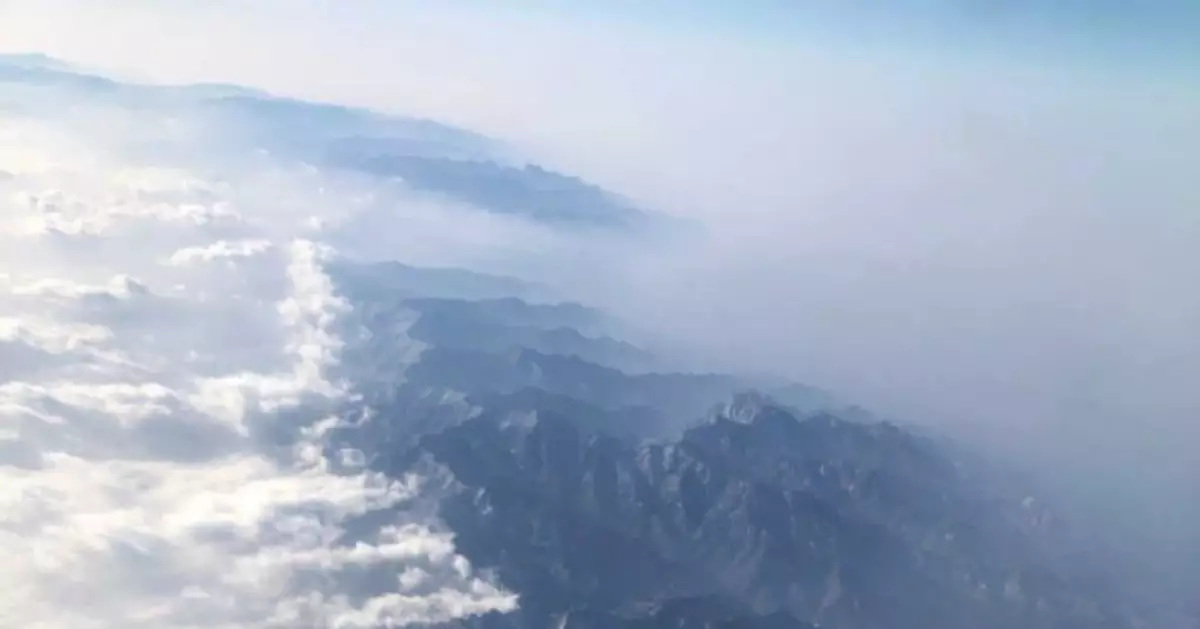 秦嶺以一己之力擋住南下冷空氣？這張圖火爆全網