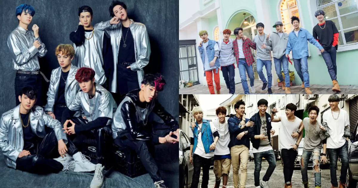 GOT7完美重演6年前團體照 帥氣依舊粉絲好感觸