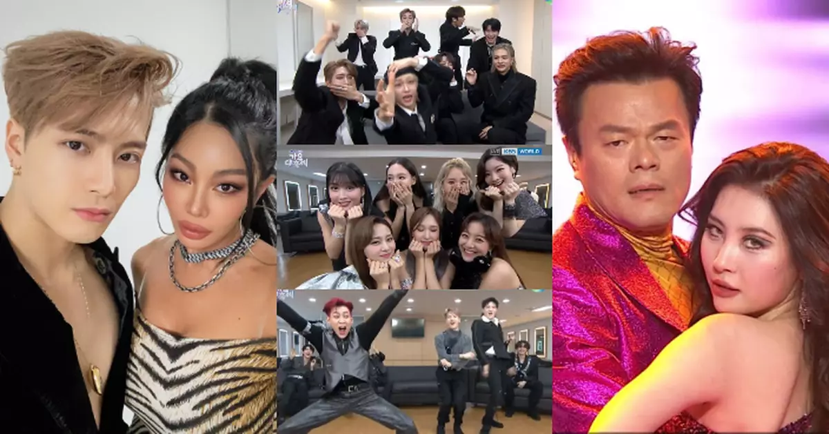 Jackson與Jessi合作掀高潮 朴軫永登場JYP藝人反應超high