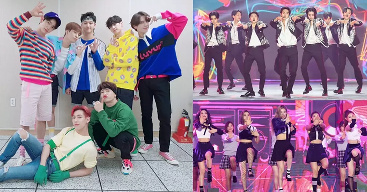 《SBS歌謠大戰》大玩「復古風」 GOT7、MONSTA X重現5年前舞台