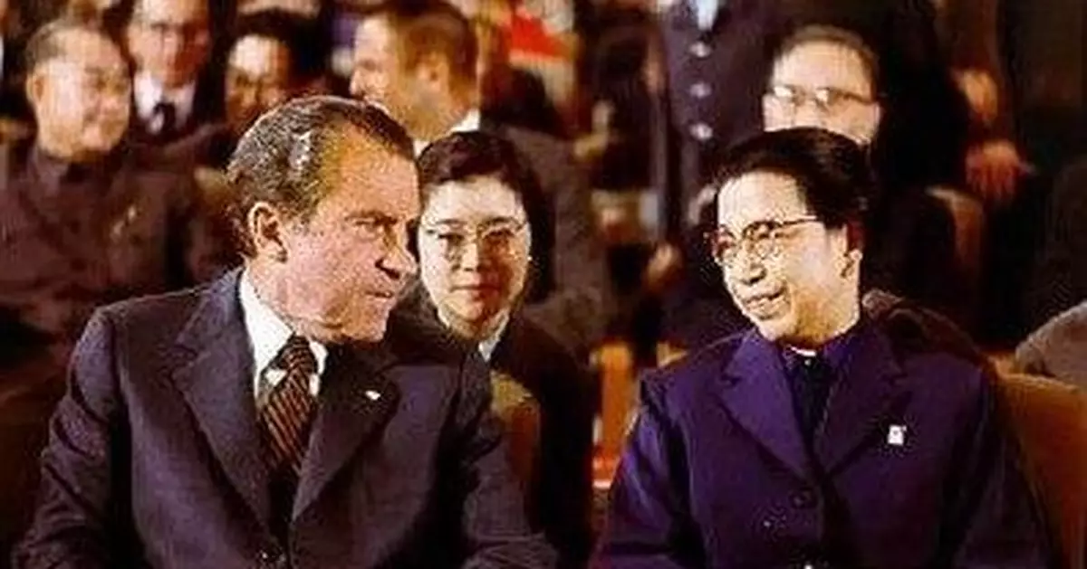 尼克遜評宋美齡與江青區別：一個雅 一個野