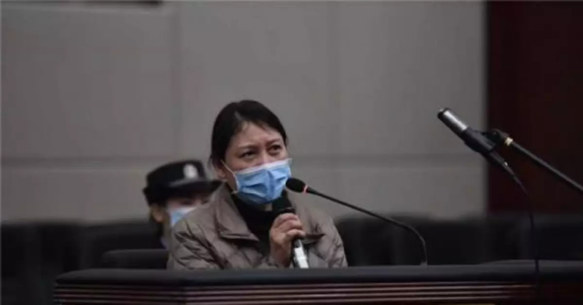 勞榮枝案開審，其向受害人家屬道歉