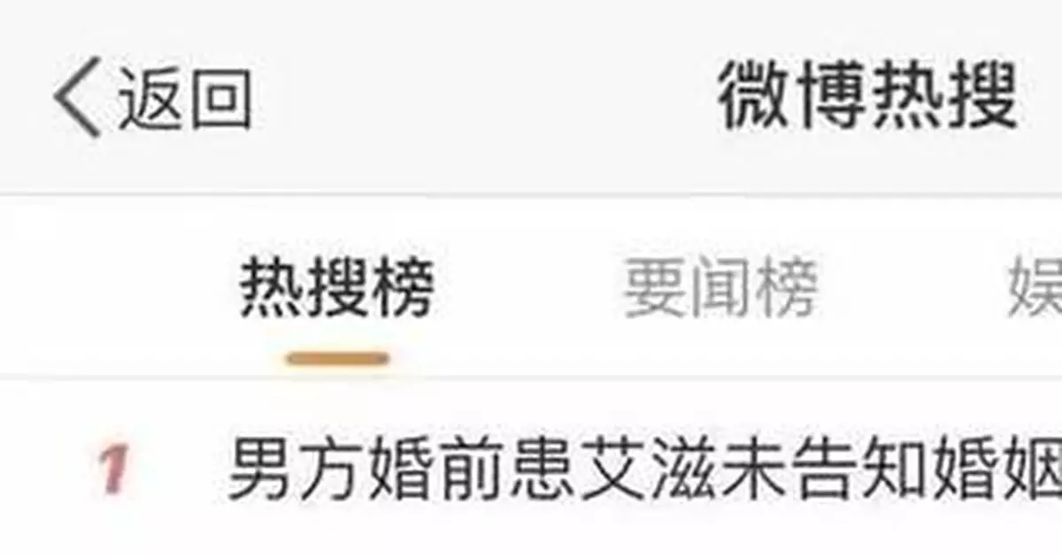 愛滋病感染者婚姻被撤銷，原來是因為「隱瞞」