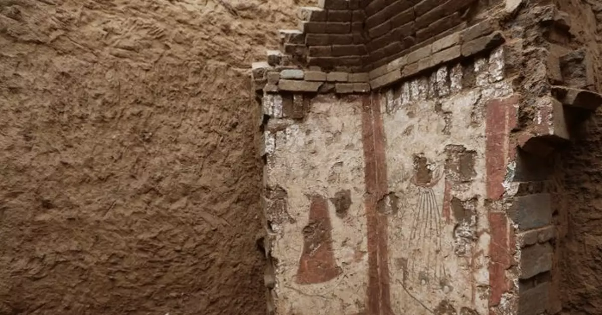 陝西考古發現大量罕見唐代壁畫(圖)