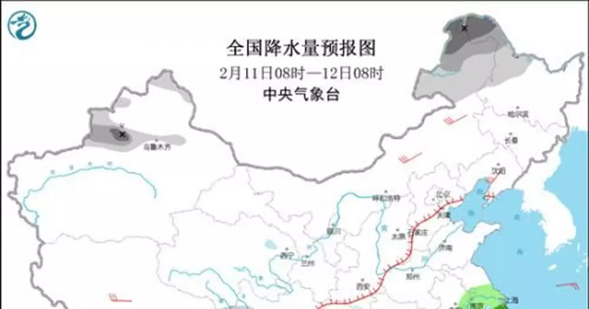 全國大部溫暖迎新年 南方回暖北方氣溫起伏大