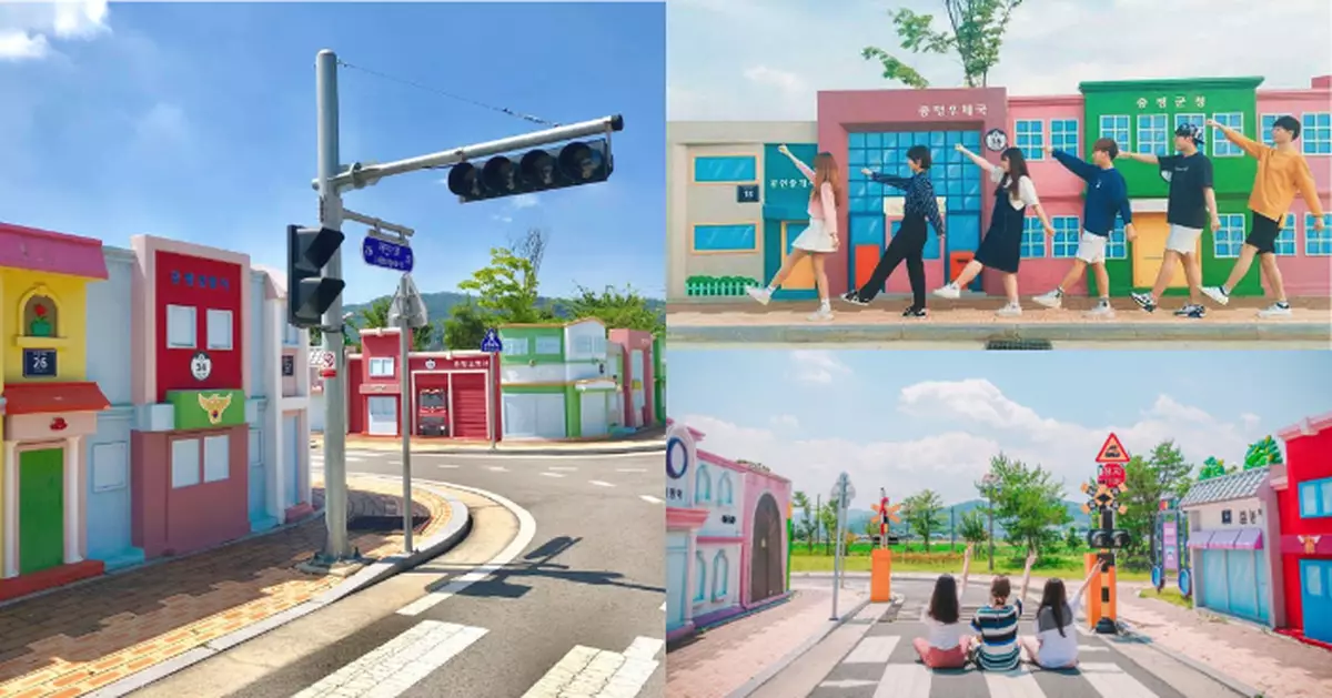 韓國忠清北道人氣單車公園 猶如進入童話小人國隨處都係打卡位！