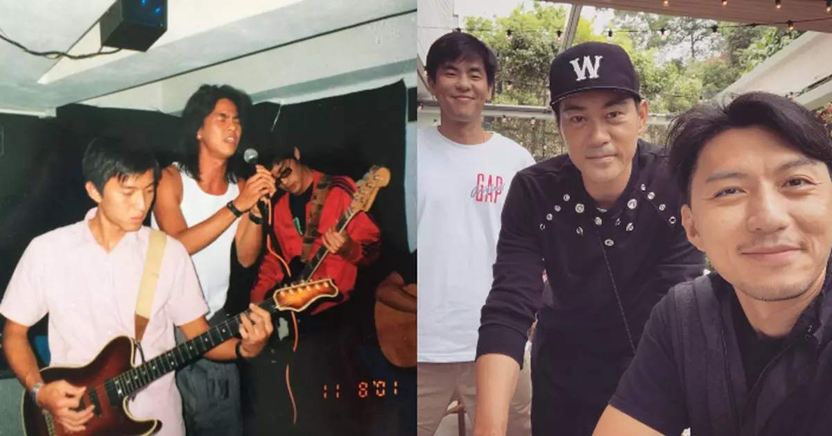 曾與柯有倫陳國坤組樂隊 袁偉豪回味當年勇敢齊心