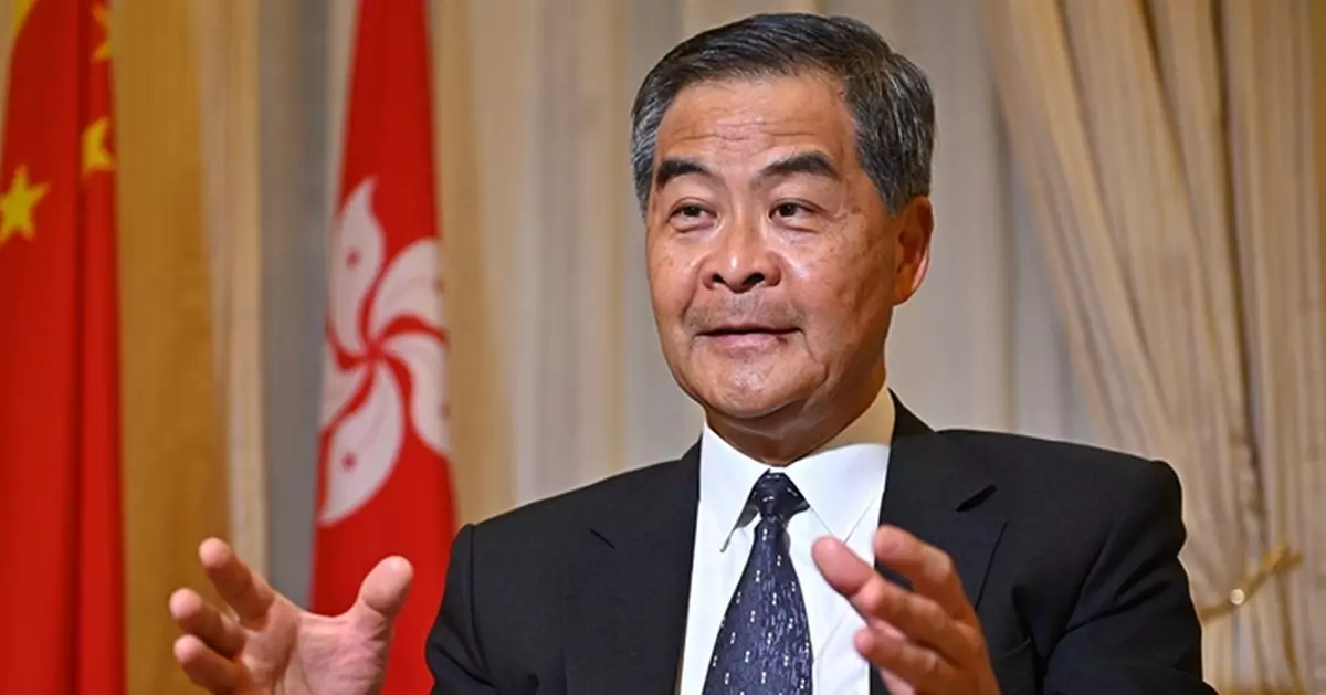 梁振英接受路透社訪問：不排除再參選特首