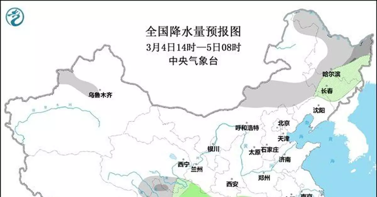 3月4日至6日江南華南將有較強降雨和大範圍雷電