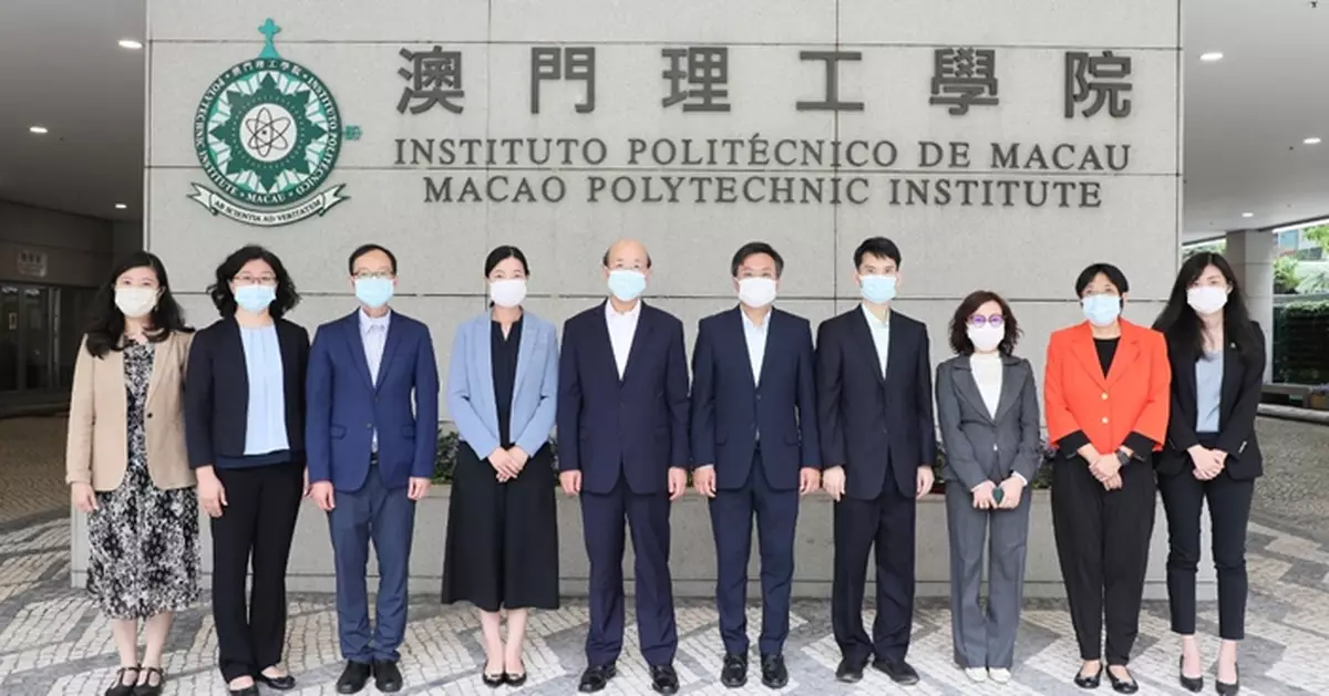 外交公署特派員劉顯法訪問澳門理工學院