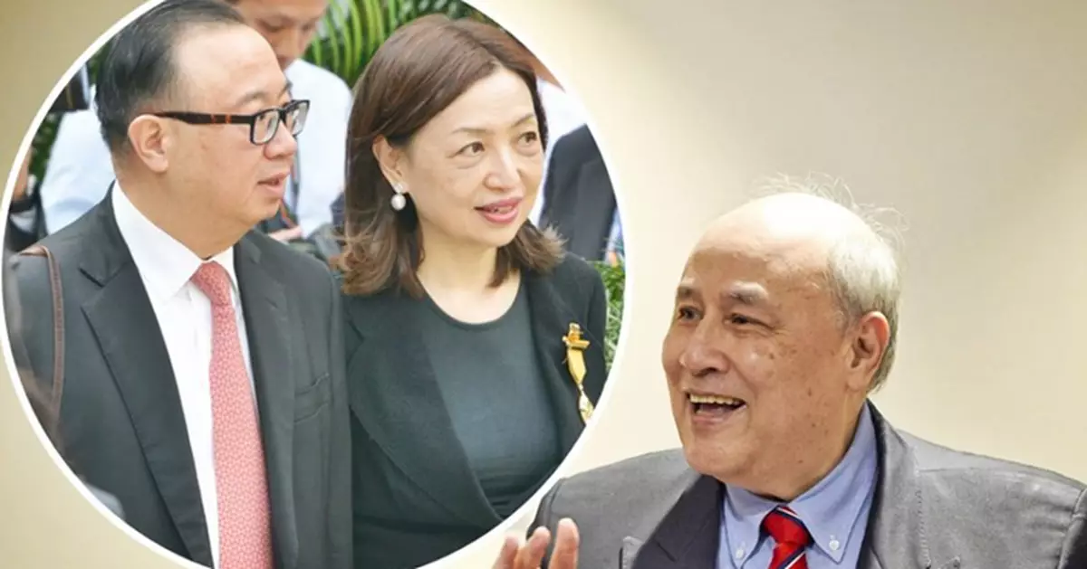 廖長江妻王沛詩接替梁定邦 下月任監警會主席任期兩年